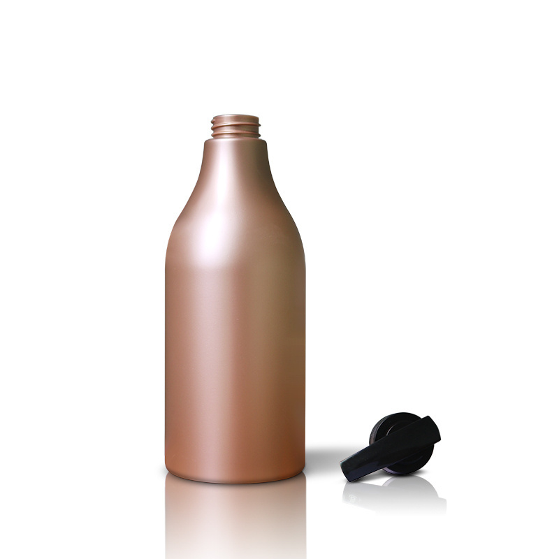 New Look Pet 1000ml 2000ml Plastic Big Dimensions An Empty Peach Hair Shampoo Bottle