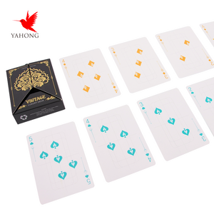 Wholesale Custom PVC Waterproof Sublimation Playing Cards 57*87mm/63*88mm Normal Size Adult Poker Logo Printing Paper Game