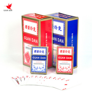 High Quality Custom Printing Playing Card Set 10 Pack Red Blue Poker Flash Cards with Custom Logo Wholesale Custom Game Cards