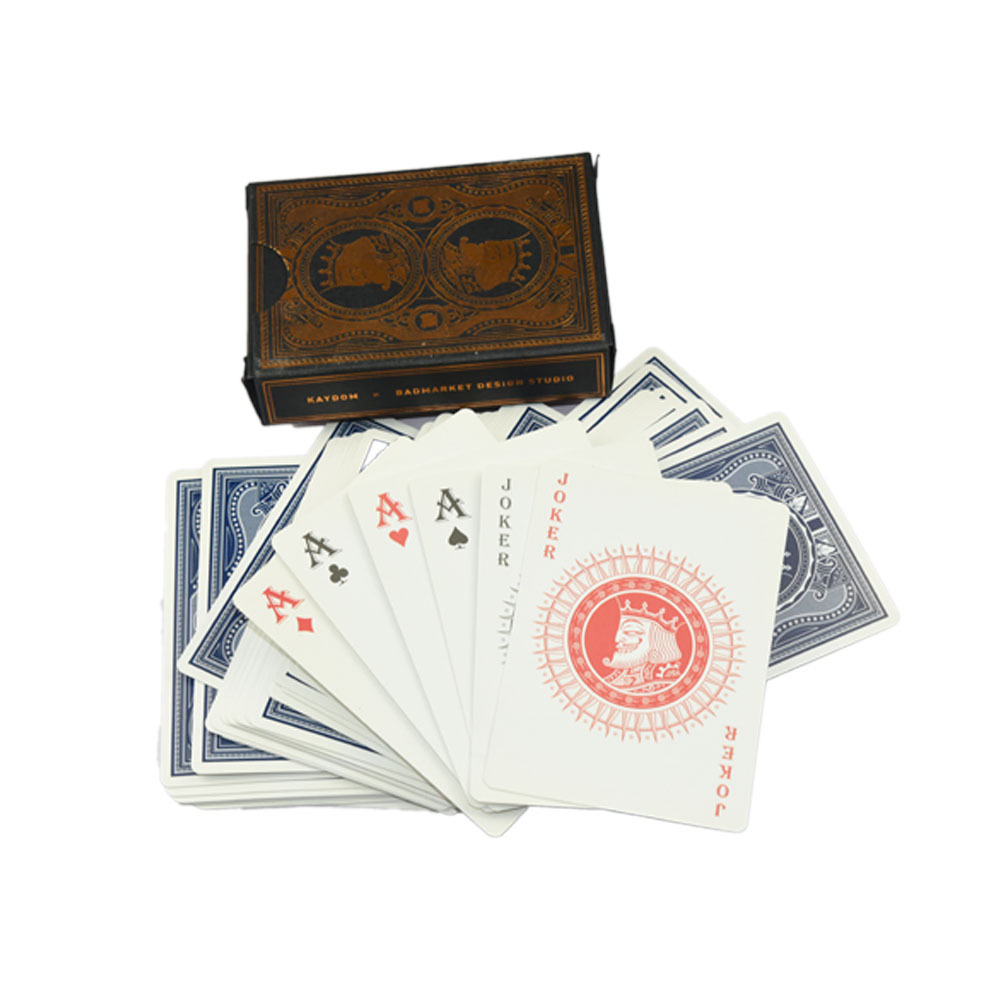 Printing Make 310gsm Germany Black Core Paper Personalise  Poker Dropshipping Minimalist Hologram Custom Playing Cards