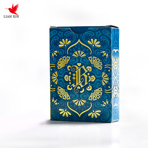 High Quality Custom PVC Plastic Waterproof Playing Card Box 12 Pack Normal Poker for Game and Card Player