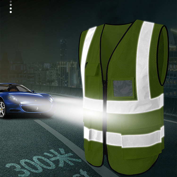 Chaleco De Seguridad Wholesale Engineer Construction Reflective Safety Clothing Clothes Workwear High Visibility Reflective Vest