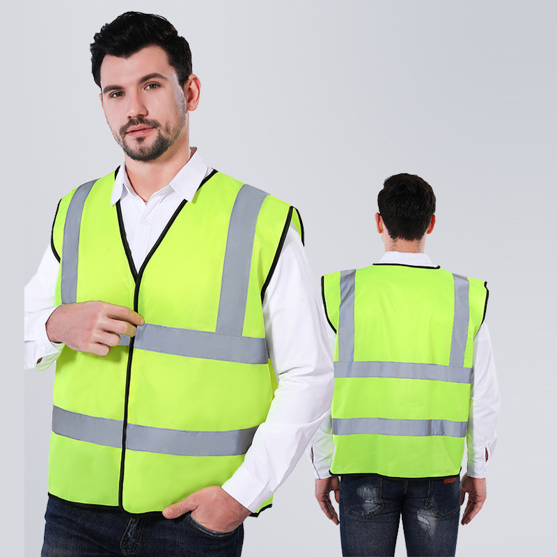 Chaleco De Seguridad Industrial Wholesale Cheap Work Wear High Visibility Engineers Construction Reflective Safety Clothing Vest