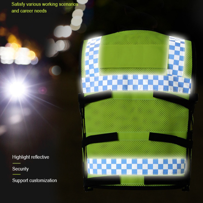 Chalecos De Seguridad Industrial Construction High Visibility Reflective Clothes Security Vest Gilet De Securite Safety Vest