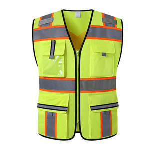 Wear Clothes Reflective Work Clothes For Men Chaleco De Seguridad Industrial Construction Reflective Safety Clothing Vest