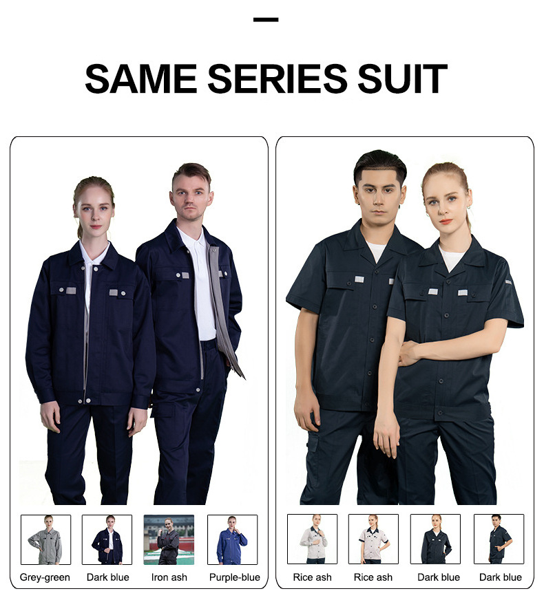 Ropa De Trabajo Custom Engineer Construction Safety Clothing Work Suits Coverall Working Uniform Overalls For Men