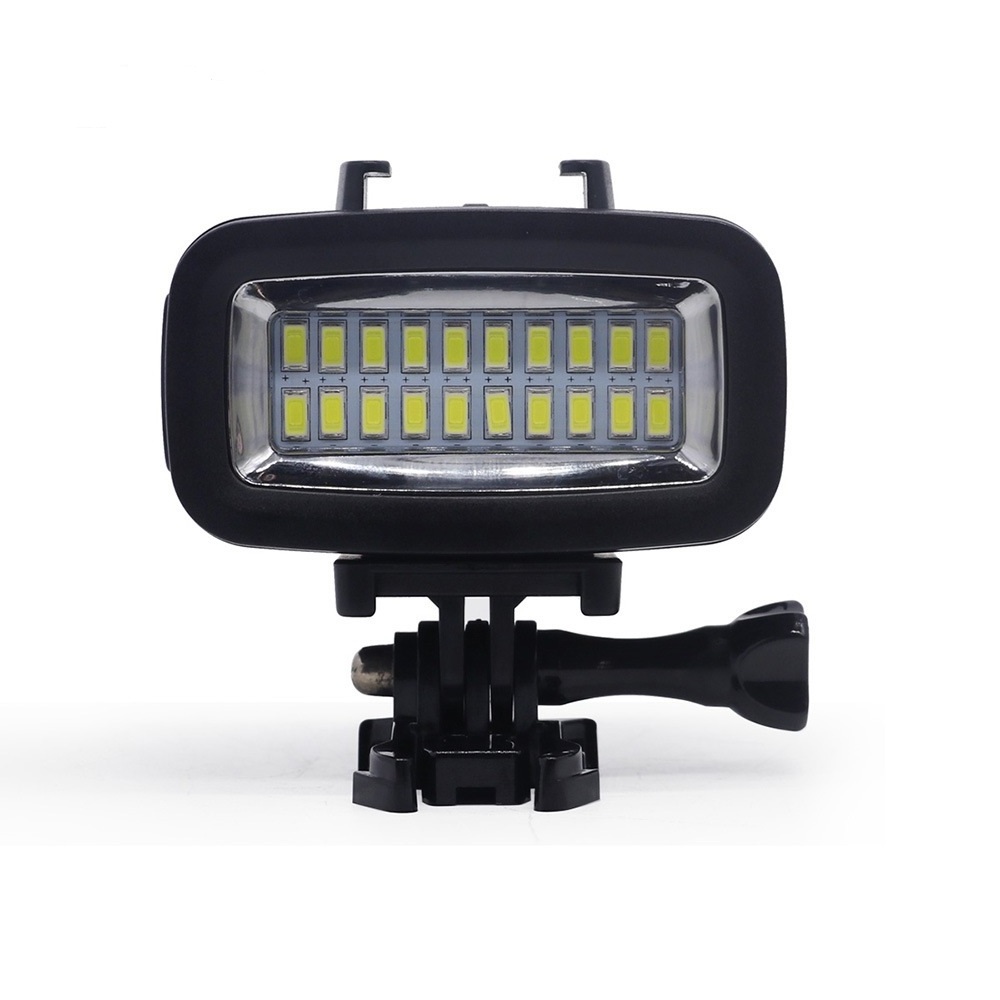 High Quality Underwater 40 meters 700LM Gopros Diving Video LED Light for Go pro, SJCAMs and Other Cameras