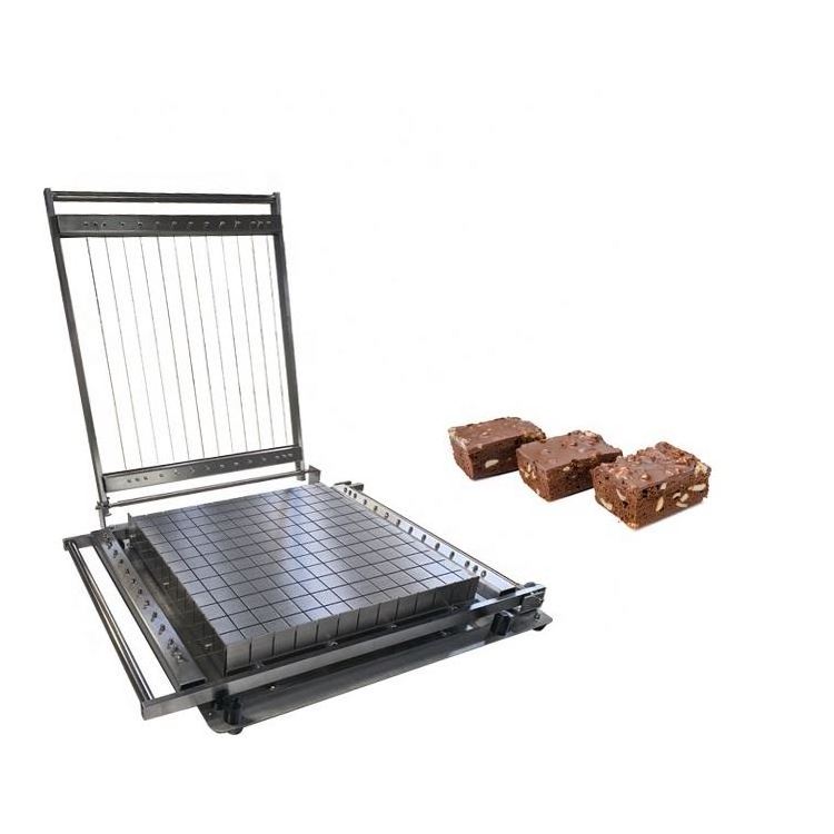 Manual Cheese Cake Block Wire Cutter Food Cube Cutting Machine for Candy Chocolate Bar Cake Cheese Bread Guitar Cutter