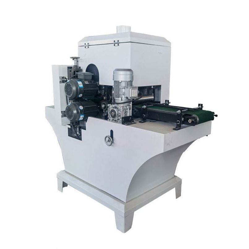 Automatic Four Side Deburring Sanding Machine Roller Drum Polishing Woodworking Machinery Metal Cement Board Wood-New Used Motor