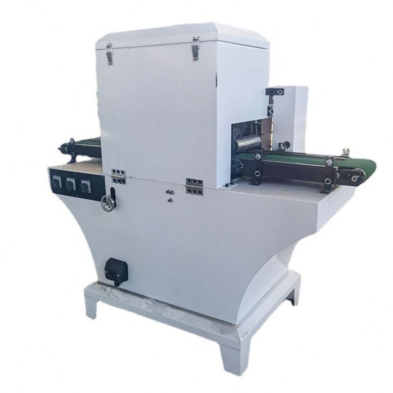 Automatic Four Side Deburring Sanding Machine Roller Drum Polishing Woodworking Machinery Metal Cement Board Wood-New Used Motor