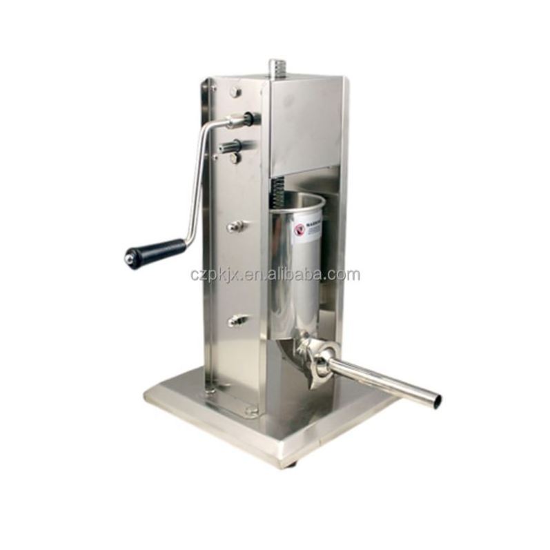 New Vertical Manual Sausage Filling Machine Easy Operation Household Sausage Stuffer for Restaurant and Manufacturing Plant