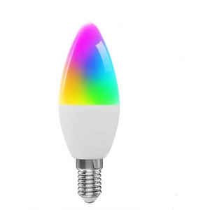 MOQ 2 wifi smart led light bulb TUYA smart candle bulb E14  5W 7W 9W 12W smart bulbs