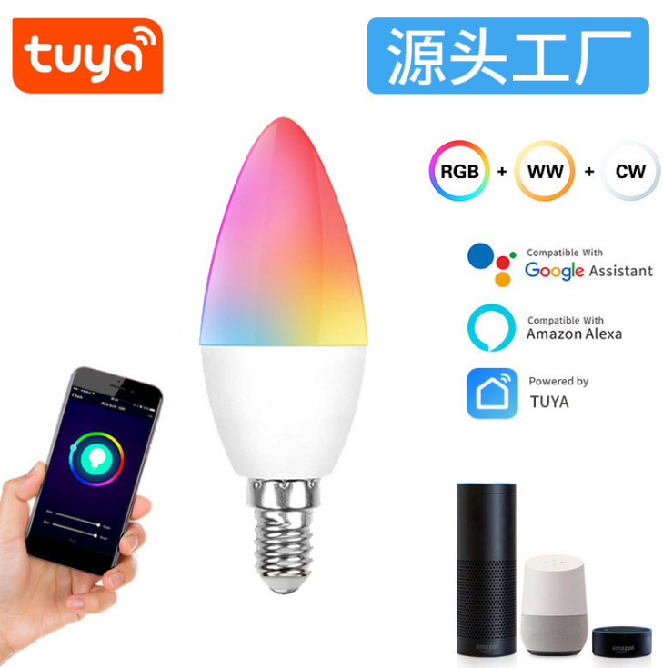 mi led smart bulb bulbs e14 E12 220v WIFI+Blue tooth /zigbee 3.0 e14 colour changing light bulb