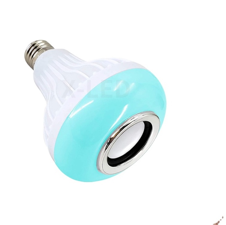 Wireless 12w Led Rgb E27 E26 B22 Speaker Playing Led Lighting Music Bulb Dimmable Smart Led Bulb Light Lamp