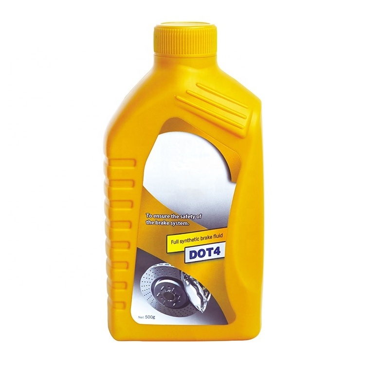 Wholesale price bulk 1L 800g sinopec hydraulic yellow color dot3 dot4 dot 2 3 4 5 lubricant oil brake fluid