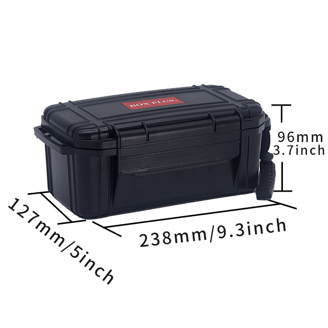 Factory wholesale IP67 Waterproof Instrument Equipment Protective Carrying dry box Plastic Hard Tool Case with Custom Foam