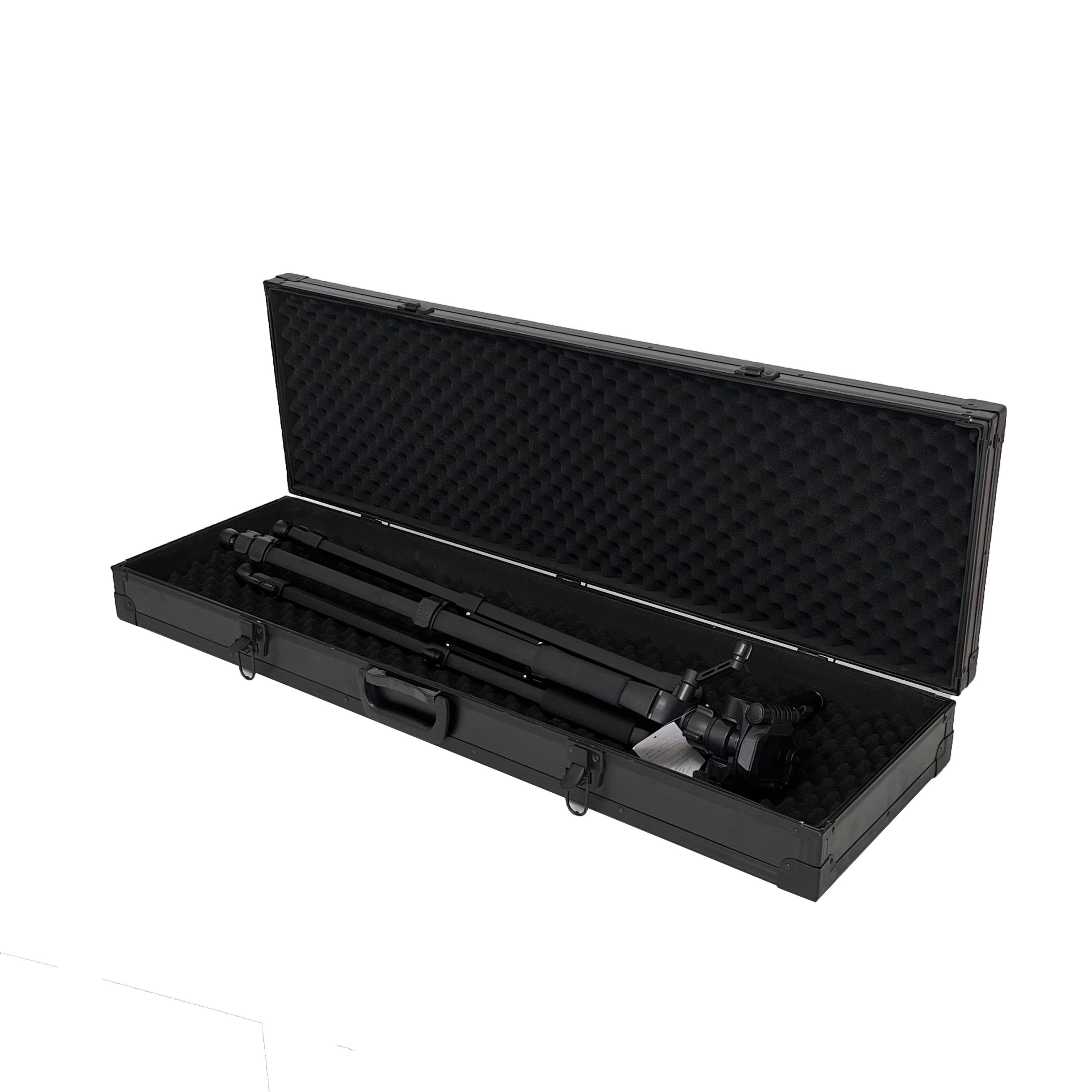 120cm/47.24inch 100cm/39.37inch Long Aluminum Carrying Gun Case Guitar Case With Custom Foam