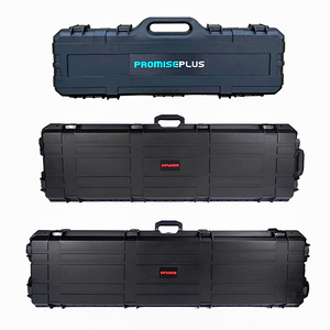 2024 New design Outdoor hunting case plastic hard case Waterproof gun case with Foam