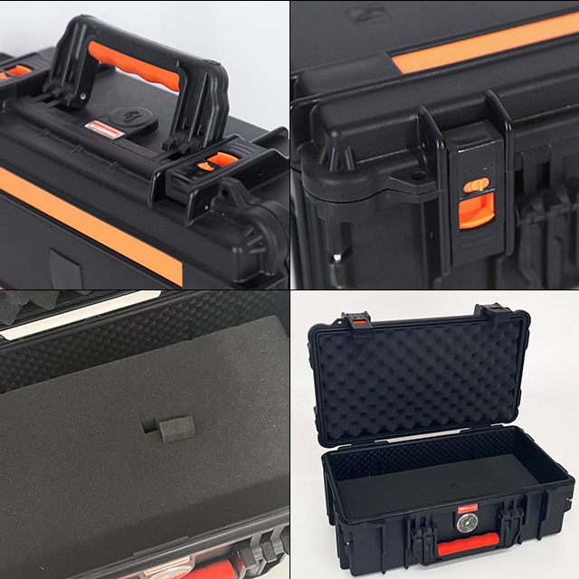 2024 new design Tools case Plastic Storage Equipment hard Case dry box plastic box waterproof of boating