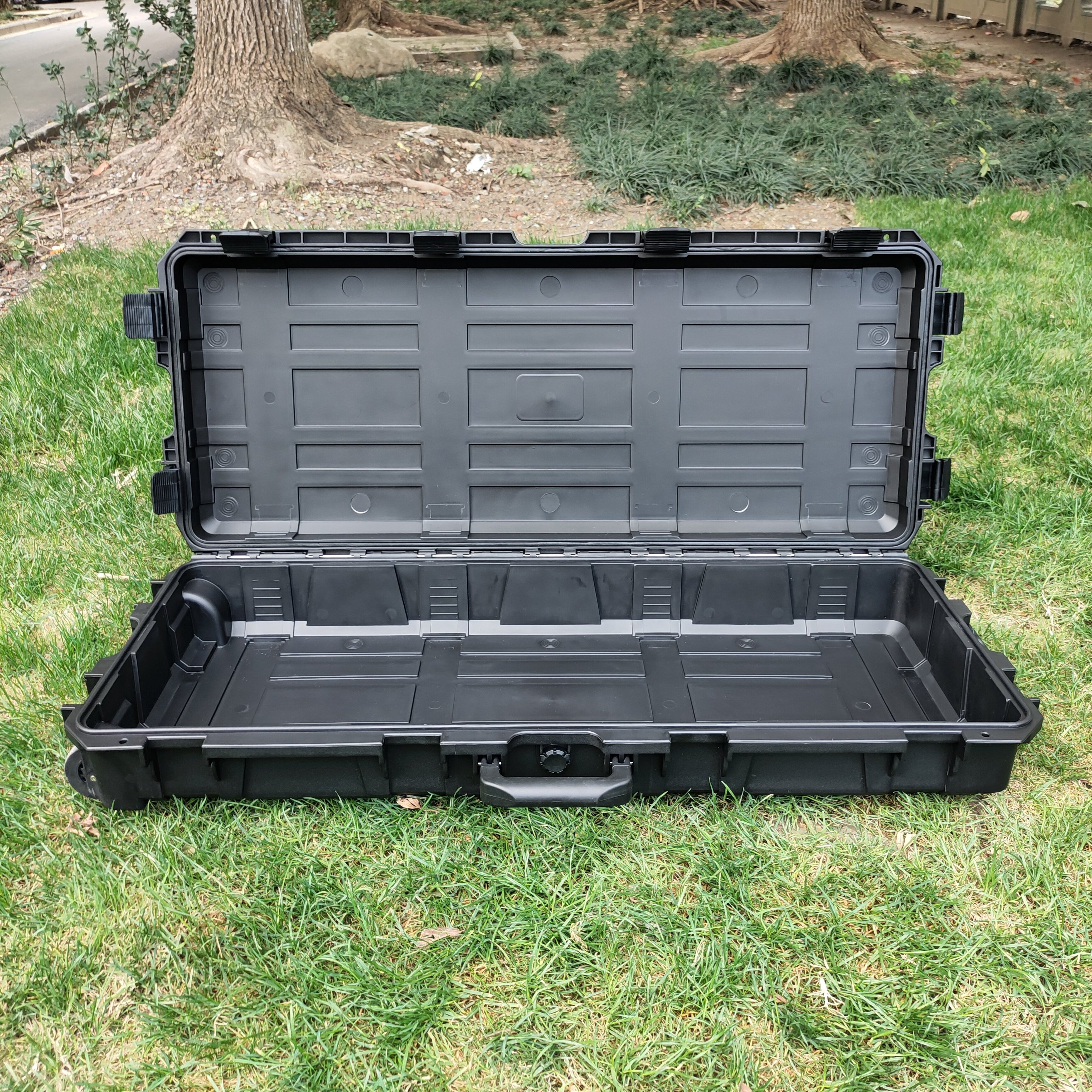 Factory hard gun case long waterproof shockproof storage box wholesale arrow bow case with custom foam