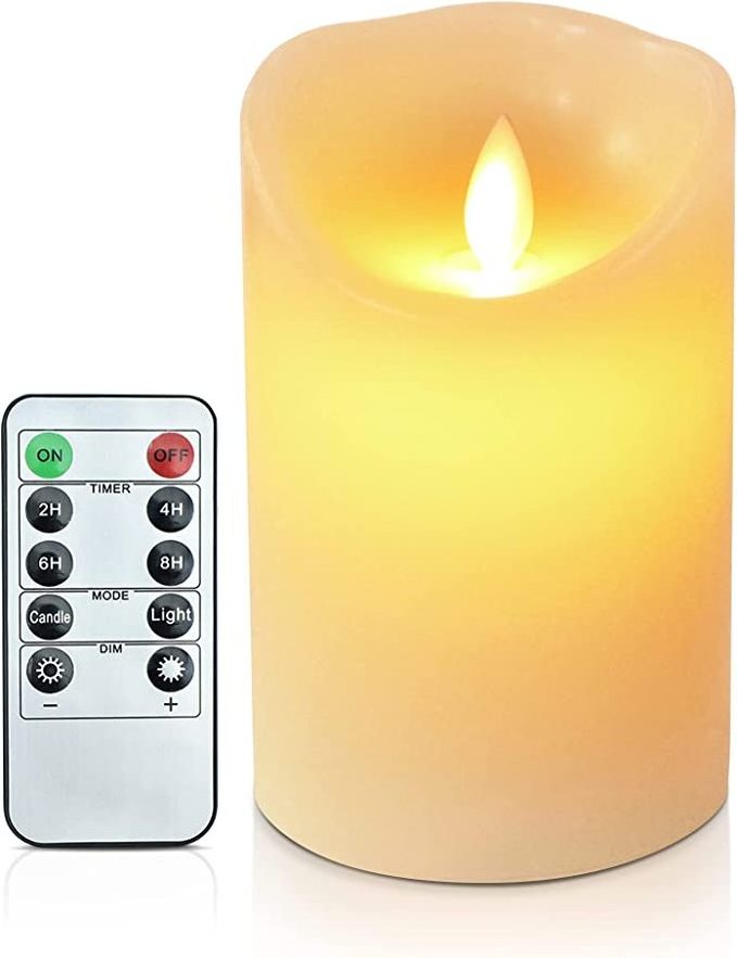 Flameless Candles Waterproof Outdoor lights 2.2in wholesale christmas lights battery remote control Flickering led candle