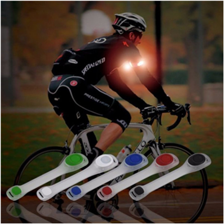 light up arm band / night cycling reflection jogging running reflective safety light sport led flashing armband