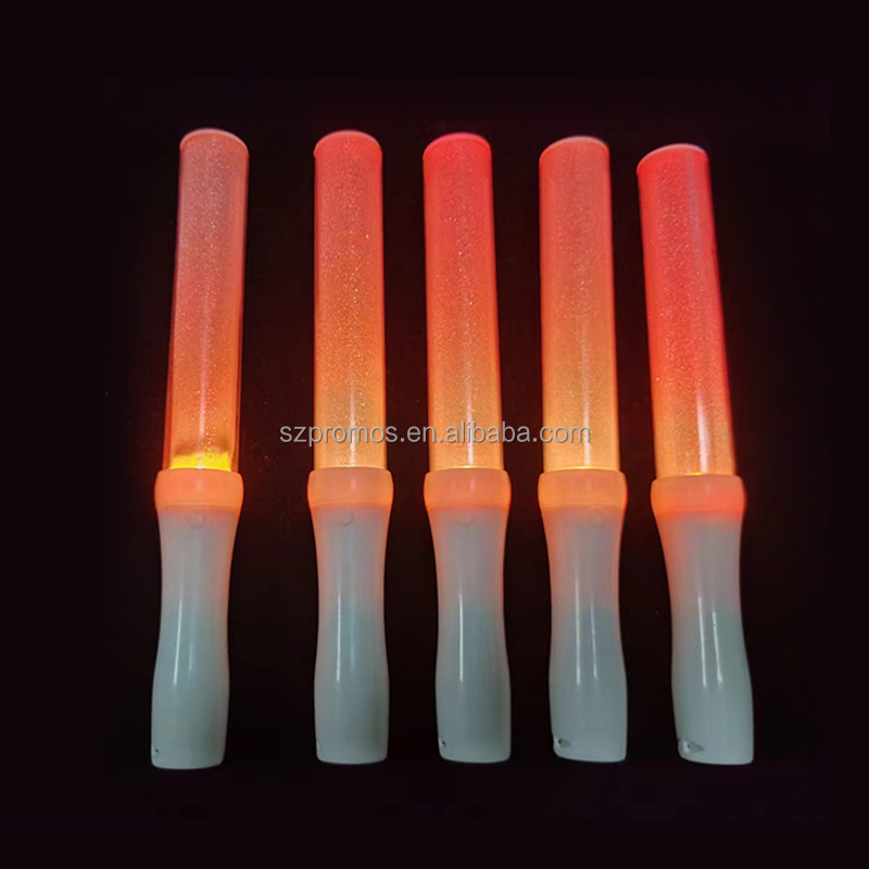 2023 Hot Popular Christmas Party Decoration Customized Wireless Remote Controlled Rechargeable LED Glow Sticks