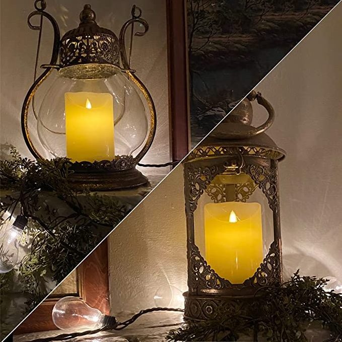 Flameless Candles Waterproof Outdoor lights 2.2in wholesale christmas lights battery remote control Flickering led candle