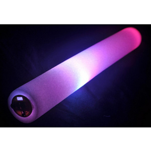 15" Colorful LED Foam Stick/ LED Light Up Baton Glow Stick Popular Promotion Item Led Electric Foam Glow Stick For Concert