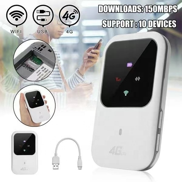 Factory direct 4G wireless router 300mbps lte router sim 4G lte Mifi pocket router for Africa Malaysia Uzbekistan Russia market