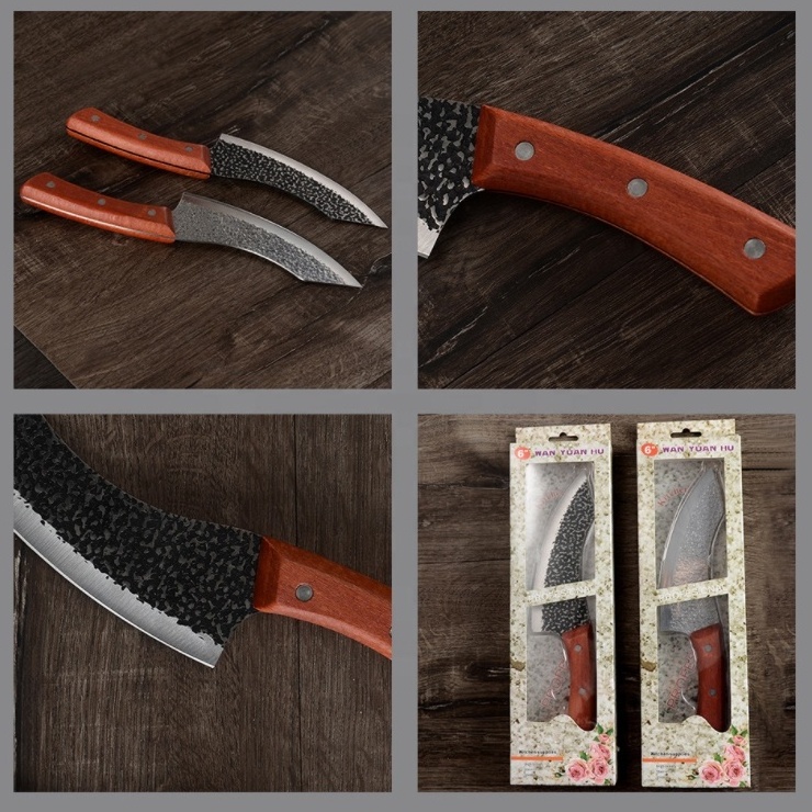 yangjiang used japanese x50crmov15 kitchen knives camping chef knife butchery meat cleavers and knives stainless steel