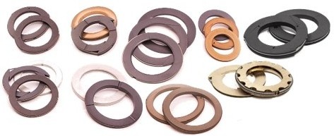 OEM Filled PTFE carbon brass copper bronze piston rod packing rings with spring High pressure CNG compressor