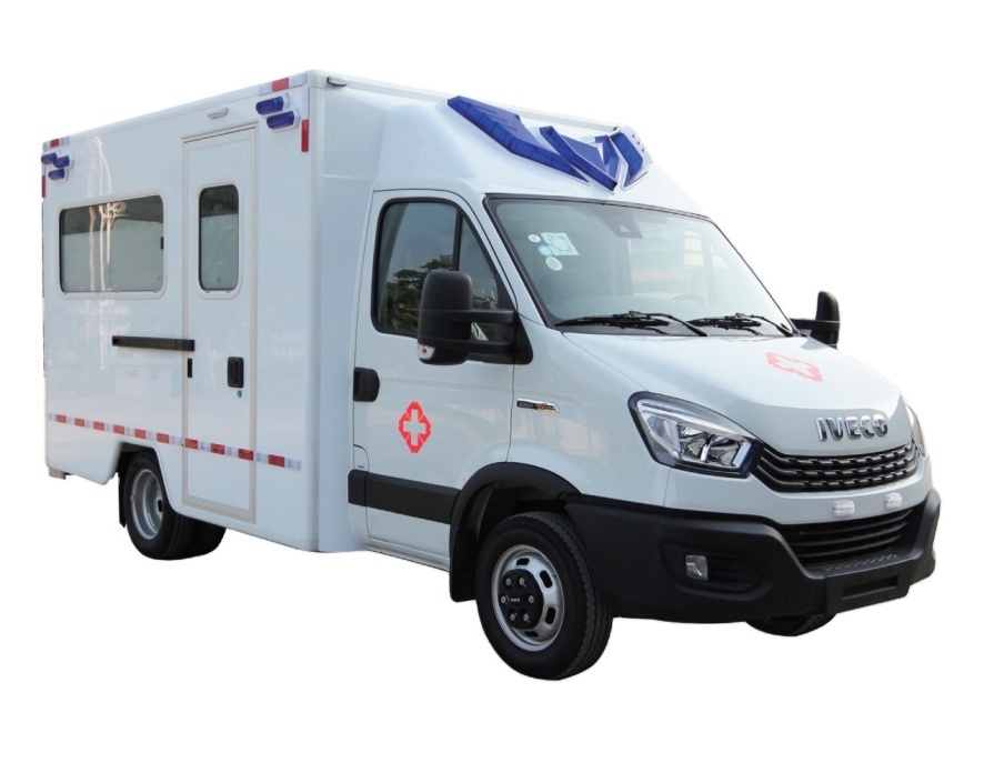 emergency vehicles IVECO Daily Box Ambulance gasoline tricycle Ambulance Car ambulance for sale