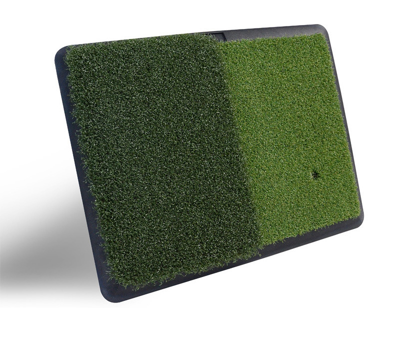 Factory price golf non-slip swing grass carpet golf  practice mat