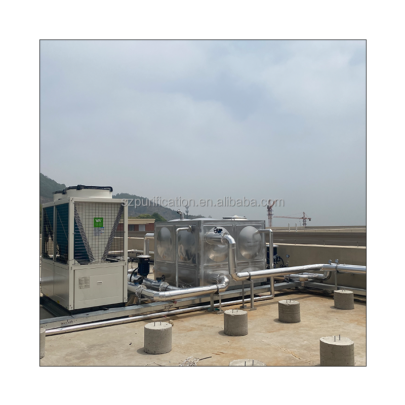 SHP Small Industrial Screw Air Cooled Water Chiller Ahu Hvac Air Handling Unit AHU For Air Conditioning System