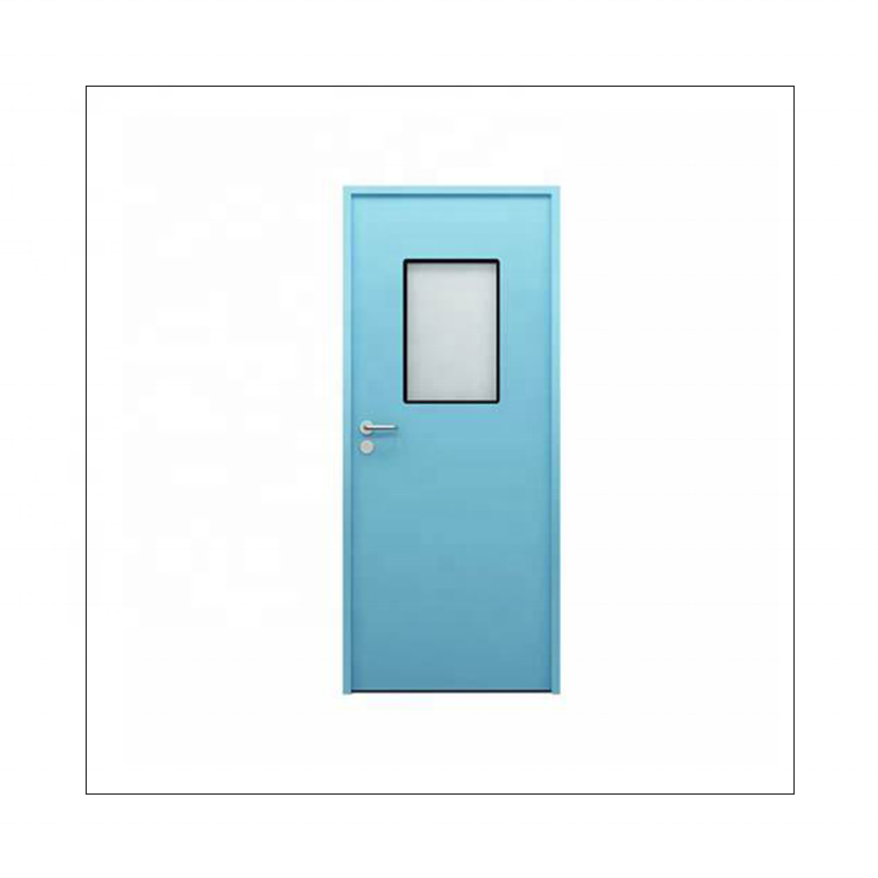 steel doors aluminum material manufacturer Swing Hospital Ward Operating Room Cleanroom Metal Steel Doors