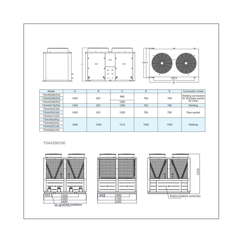 Competitive Price Water Chiller System 50 Ton Air Cooled Scroll Chiller