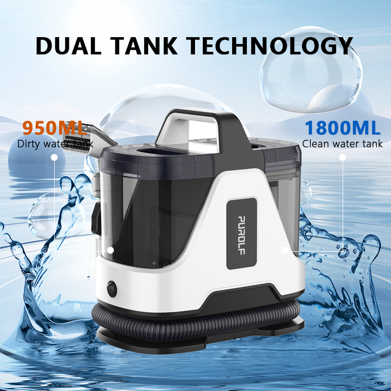 Mini Wireless/wired Handheld Lightweight Carpet Cleaner Cleaning Machine Spot Cleaner Wet And Dry Vacuum Sofa And Bed