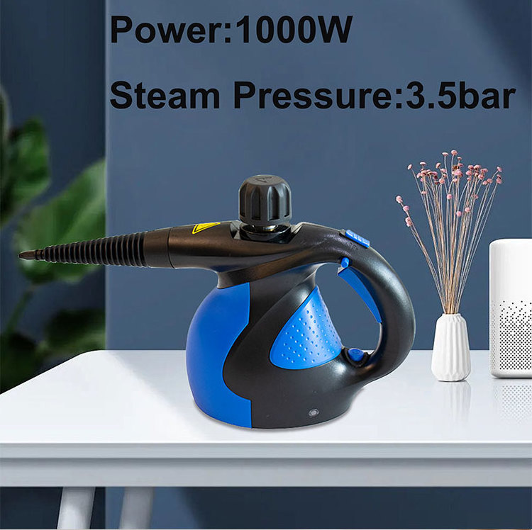 New 6-in-1 Big Tank Industrial Steam Cleaner High Pressure Steam Cleaning Machine For Carpet Curtains  Fabric Sofa Steam Cleaner