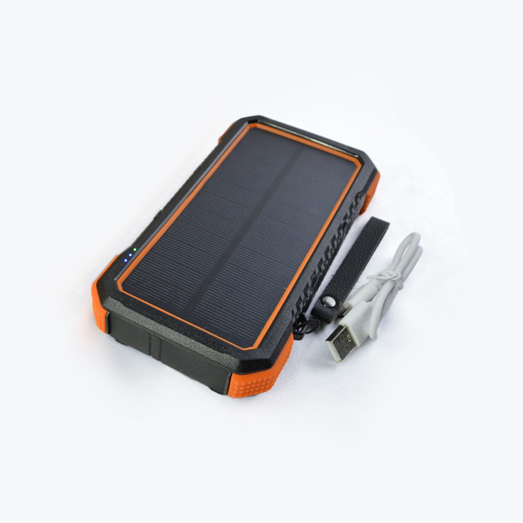 Waterproof Outdoor Portable Solar Charger Power Bank 20000 Mah Solar Powerbanks 2  Micro USB Mobile Battery Chargers