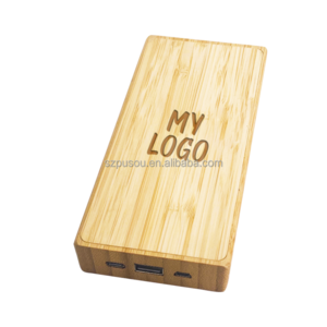 trend product 2022 new arrival electron solar phone charger unique product to sell bamboo wooden 8000mah powerbank solar