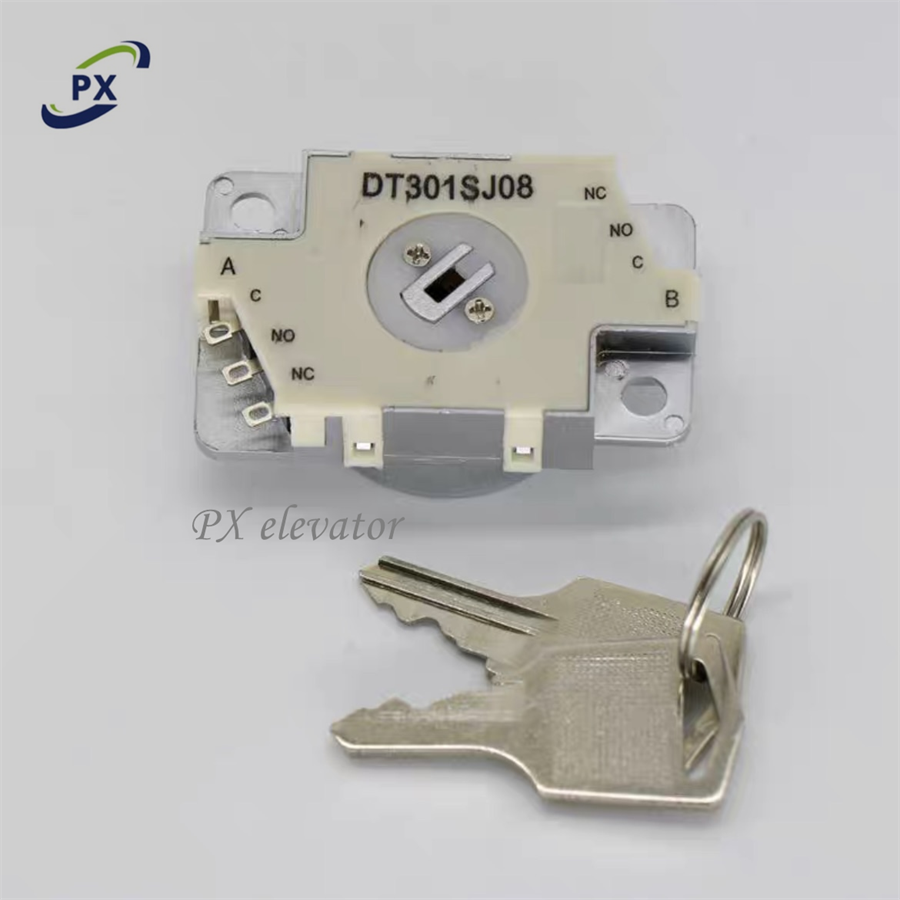 DT301SJ08 GPS Xizi O**S Elevator base station lock power lock YE601B609 909 Elevator Door lock key for Mitsubishi lift parts