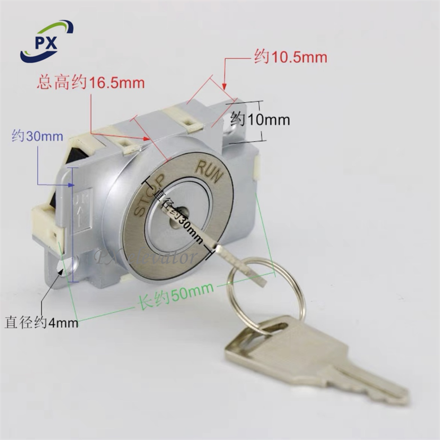 DT301SJ08 GPS Xizi O**S Elevator base station lock power lock YE601B609 909 Elevator Door lock key for Mitsubishi lift parts