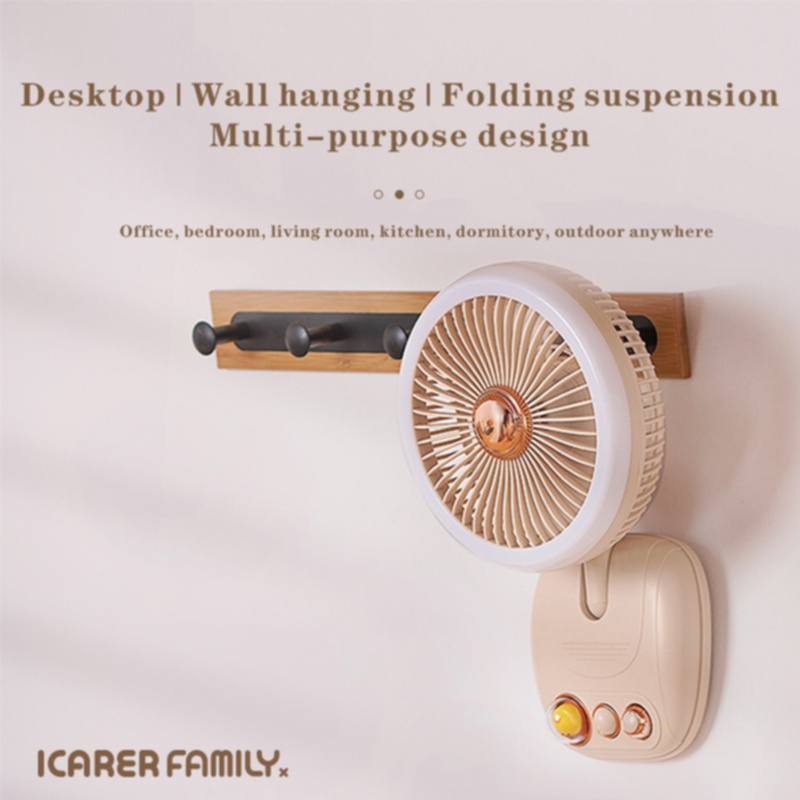 Customization Folding Retro Desk Fan Vintage Desk Fans for Home Small Table Fan