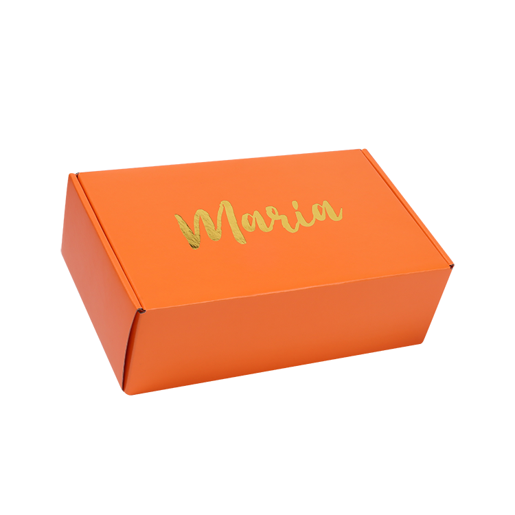 wholesale cardboard boxes of packaging, carton shipping box wig earring packaging orange pink glitter box