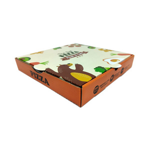 Plain 28 Inch White Liner Thermal Large Bagasse Round Printing Pink Kraft Paper Motorcycle Delivery Pizza Box A Special Design