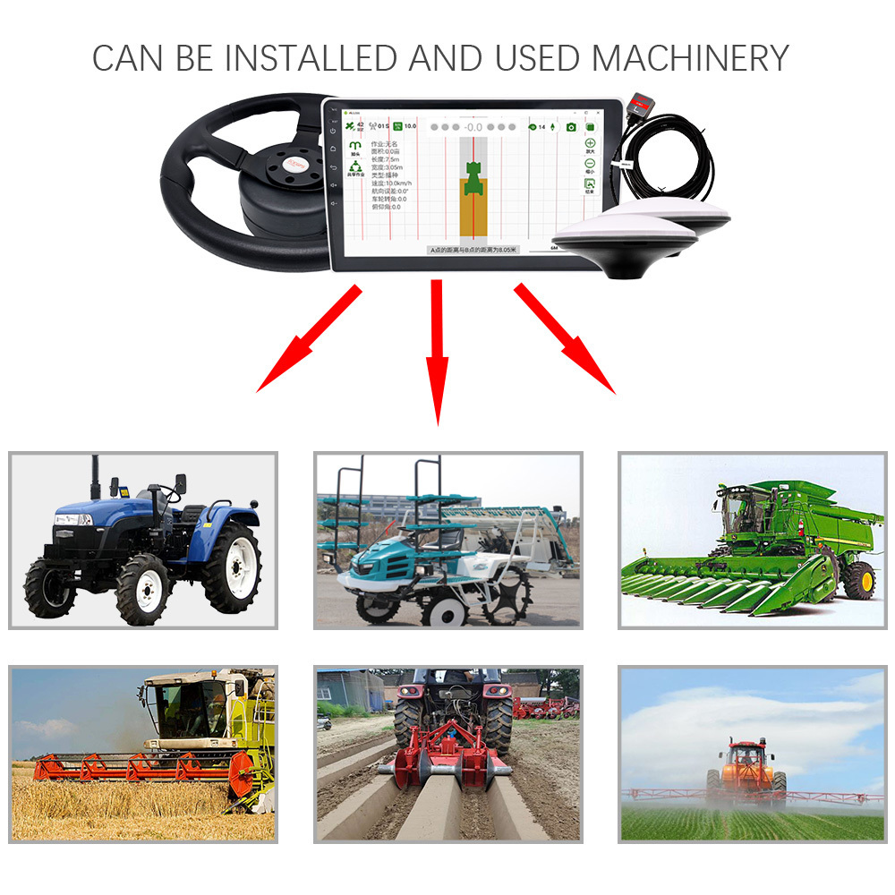 maskura laser land leveling system for tractor scraper grader high accuracy