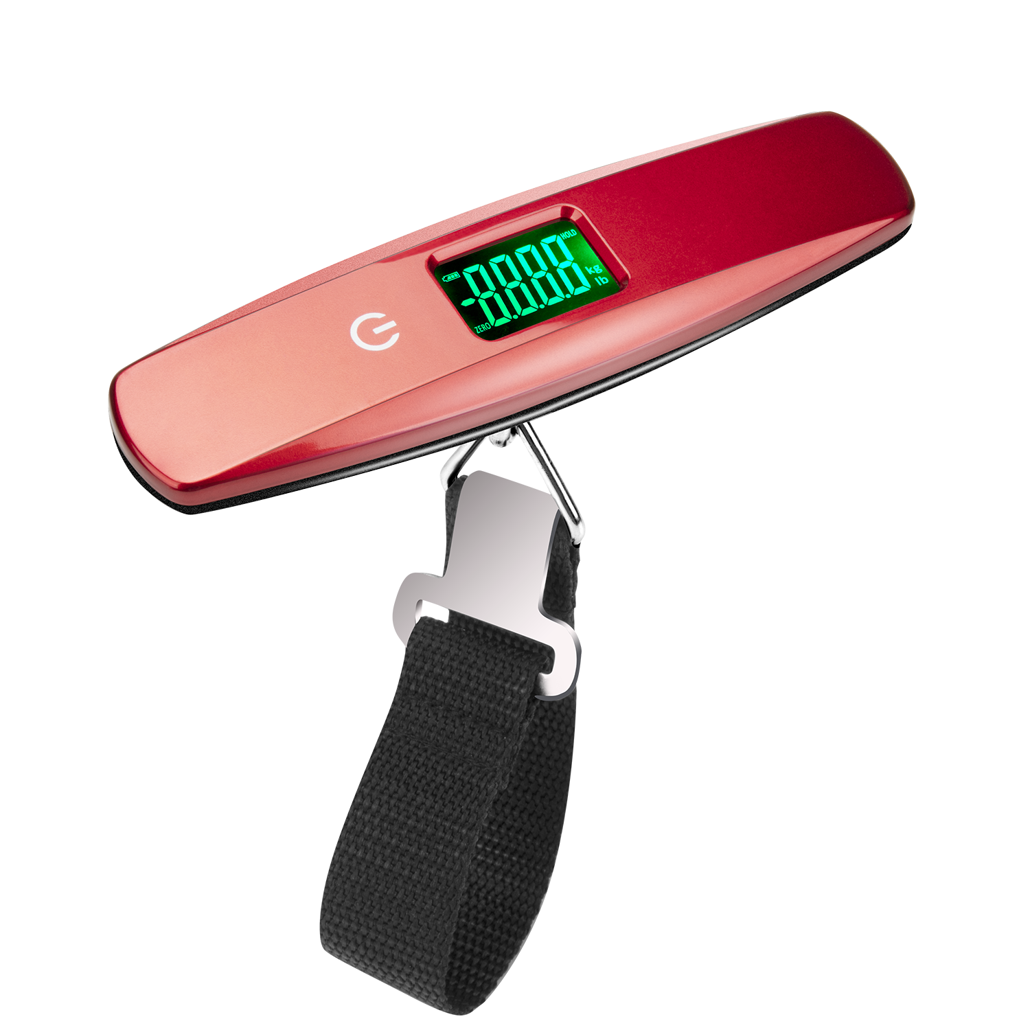 Factory Patent OEM ODM OBM 50kg/110lb Touch Button ABS Smart LCD Green Backlight Display Luggage Scale for Baggage Weight