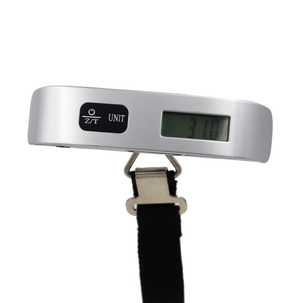 50kg high precision mini bag weight measuring weighing portable digital travel scale for suitcase luggage weight