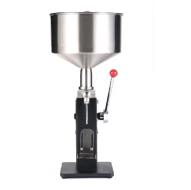 50ml Cheap Desktop Manual Pressure Filling Machine Manual Cosmetic Emulsion Cream Perfume Liquid Quantitative Filling Machine